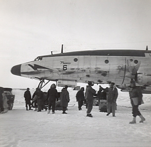 WV-2 at McMurdo Bay November 1960